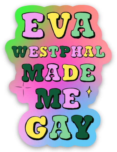 Eva Westphal Pride Sticker